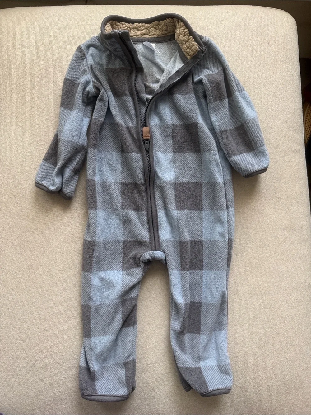 Unisex fall/winter outfit lot 6-12M Carter’s overalls fleece jumpsuit vest